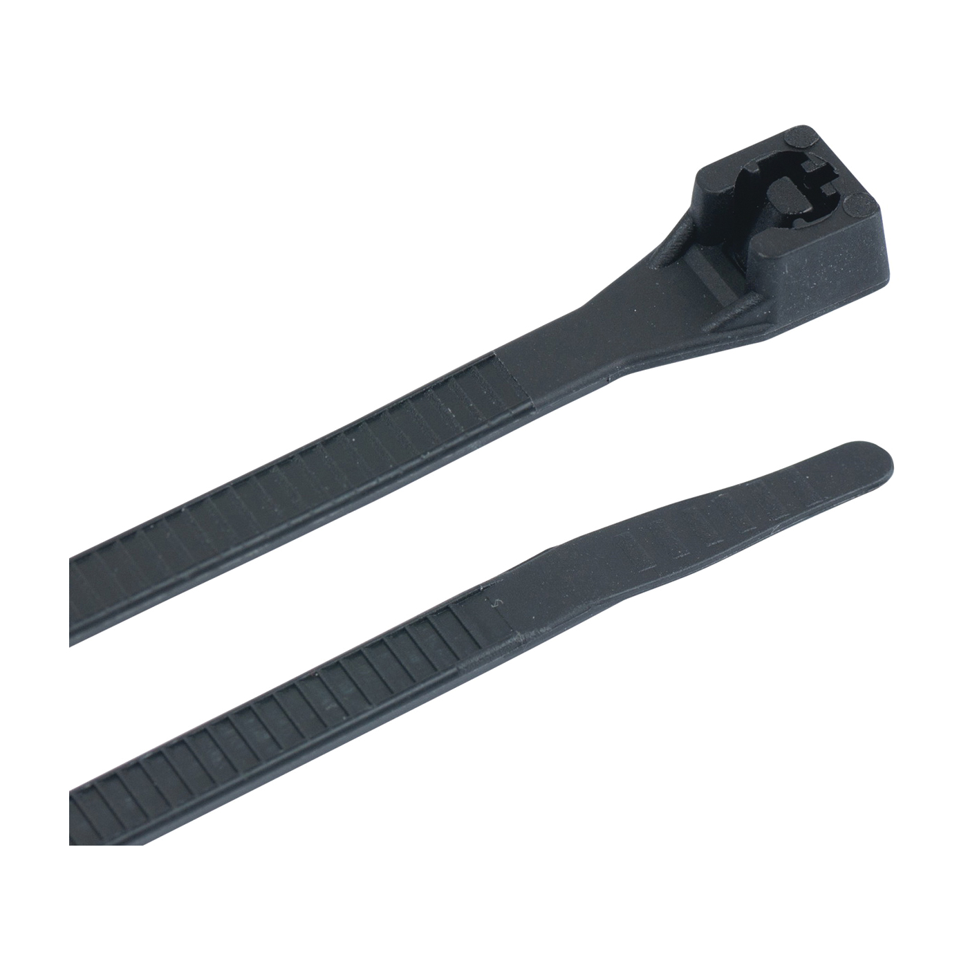 GB 46-310UVB 11 in. Cable Tie, Double-Lock Locking, 6/6 Nylon, Black, 100 pk