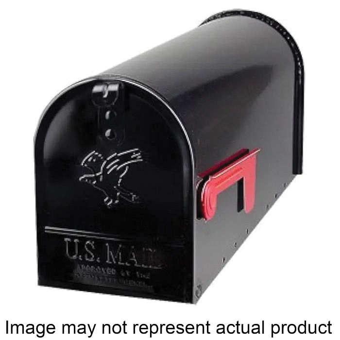 Elite Series E1100BZ0 Mailbox, 800 cu-in Capacity, Steel, Galvanized/Textured Bronze, 6.9 in W