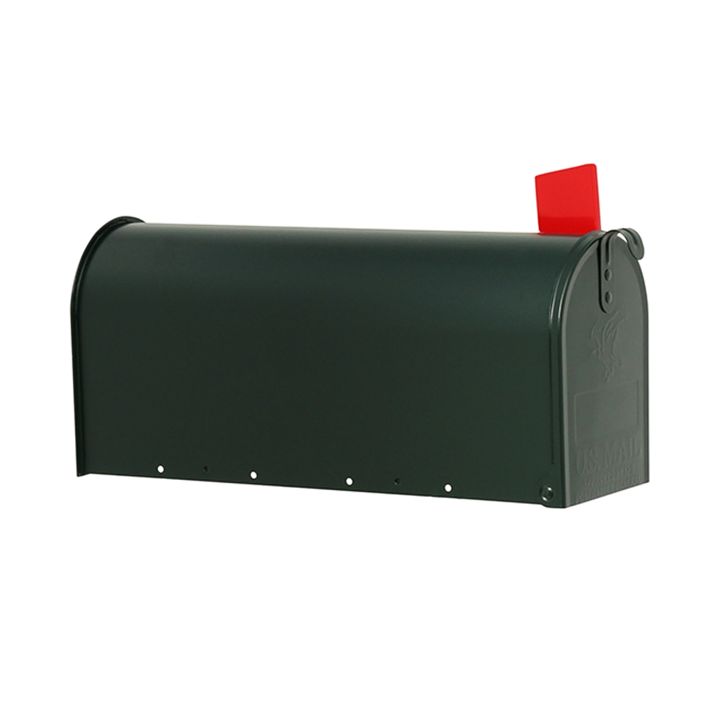 Gibraltar Mailboxes Elite E1100G00 Mailbox, 800 cu-in Capacity, Galvanized Steel, Powder-Coated, 6.9 in W, 8.9 in H - 3