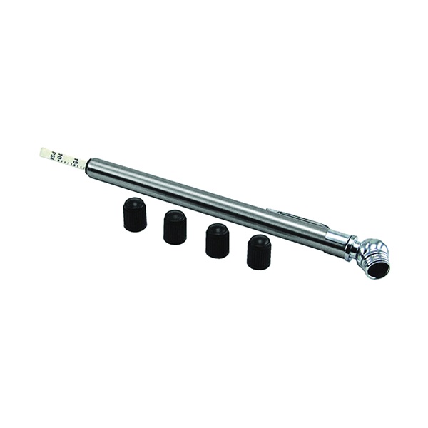 22-5-00876-8 Pencil Pressure Gauge, 10 to 50 psi, Stainless Steel Gauge Case