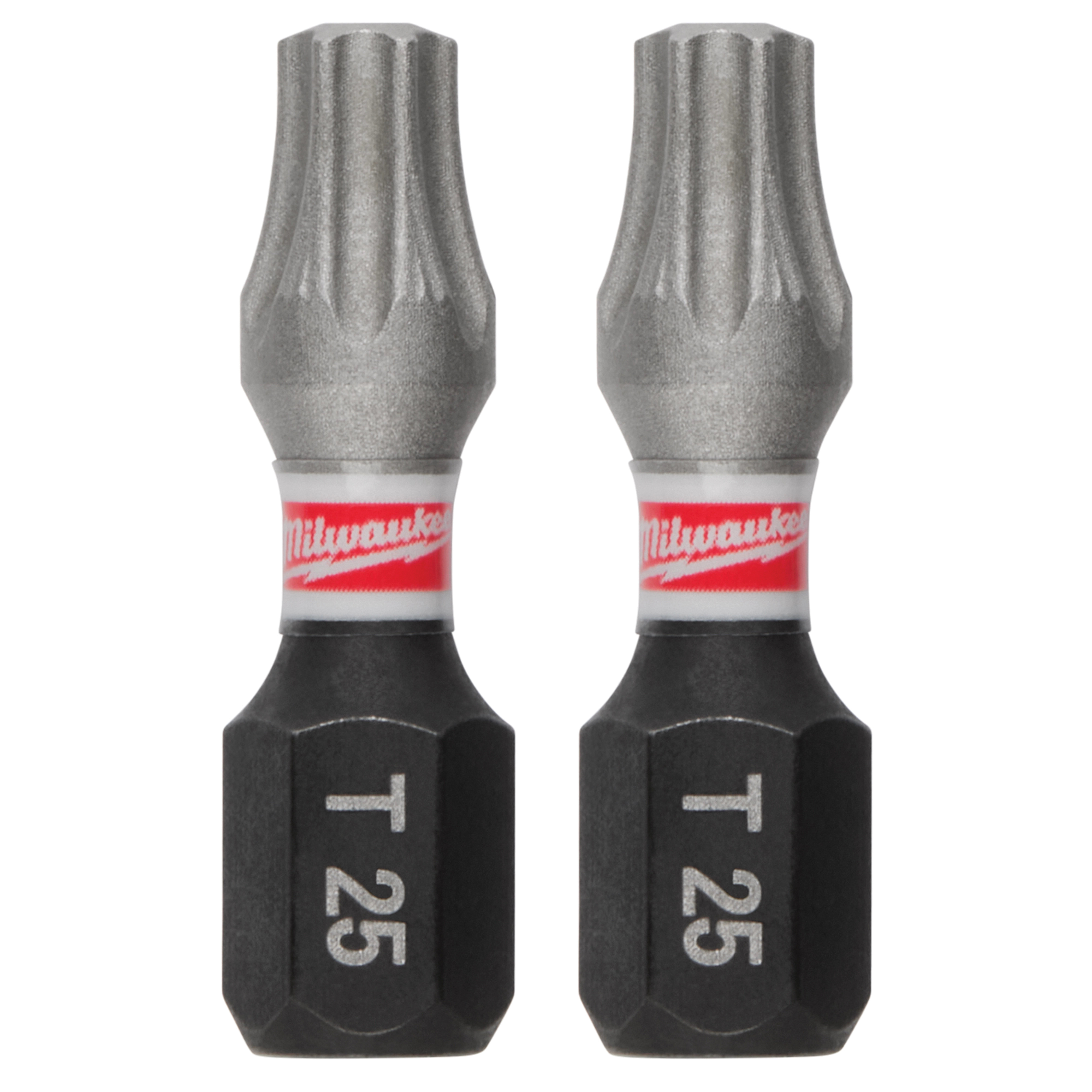SHOCKWAVE 48-32-5016 Impact-Duty Screwdriver Insert Bit, #25 Drive, Torx Drive, 1/4 in Shank, Hex Shank, Steel