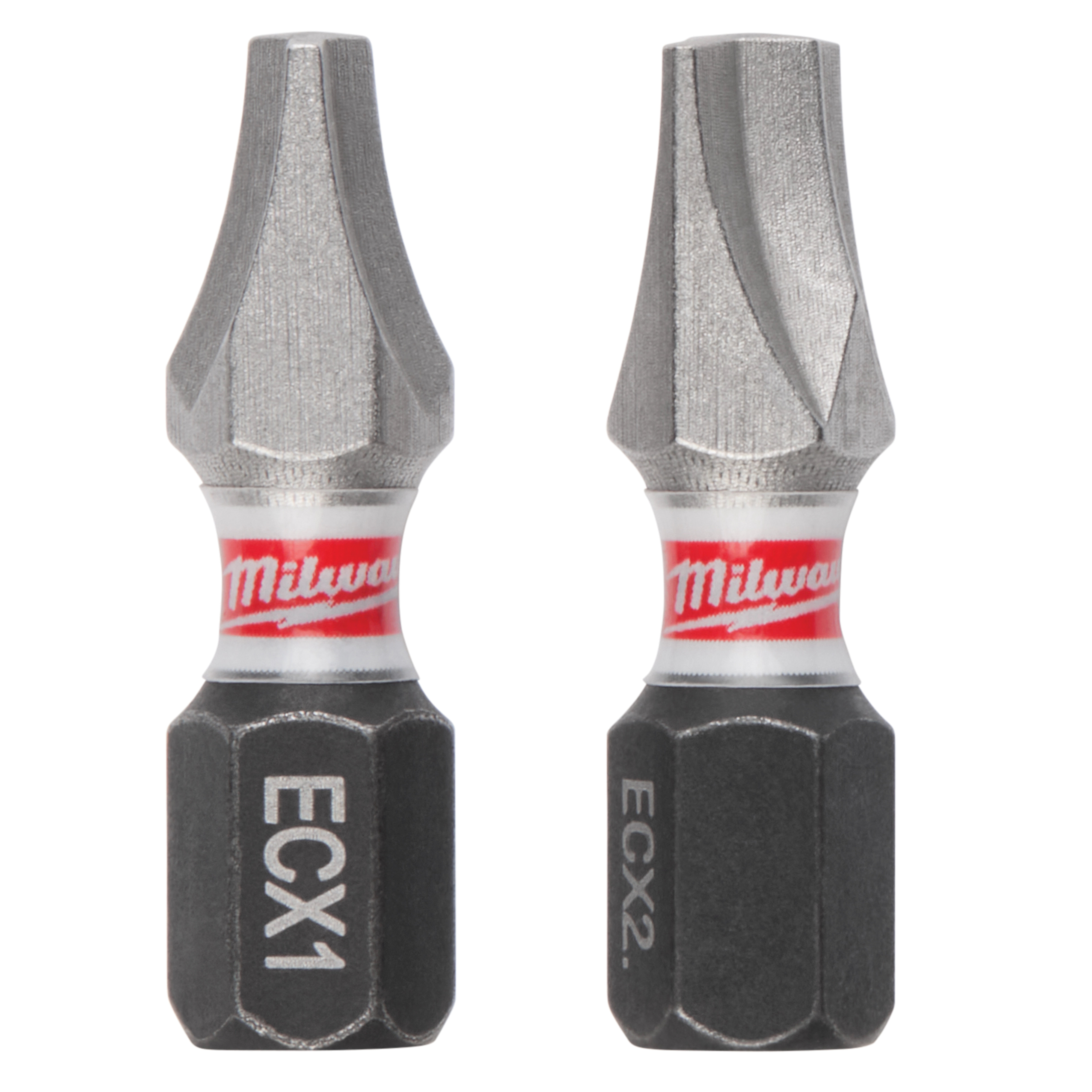 SHOCKWAVE 48-32-4440 Impact-Duty Insert Bit Set, Steel, Black/Red/White, Metallic