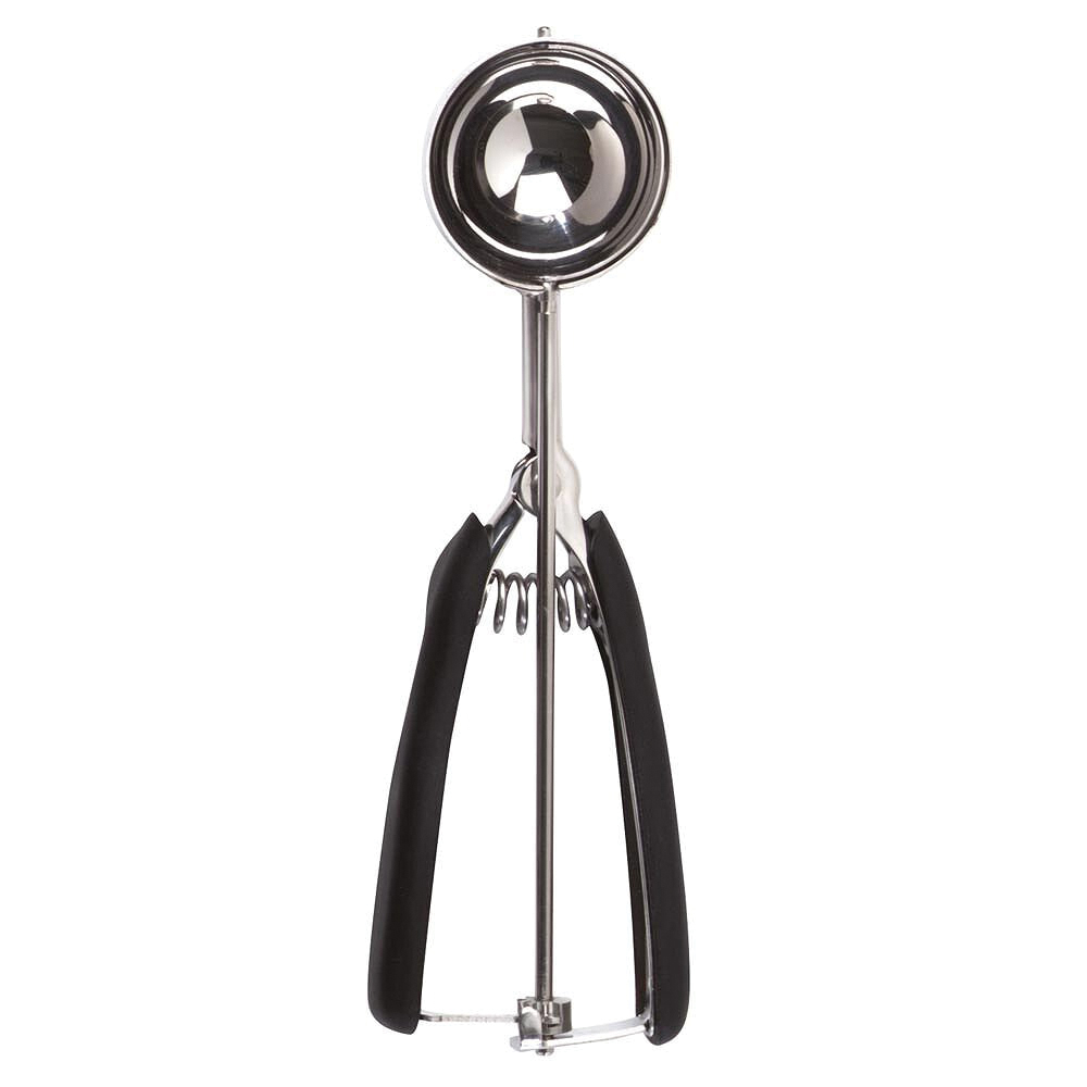 1044082 Cookie Scoop, 9 in L, 3-1/2 in Dia, Stainless Steel