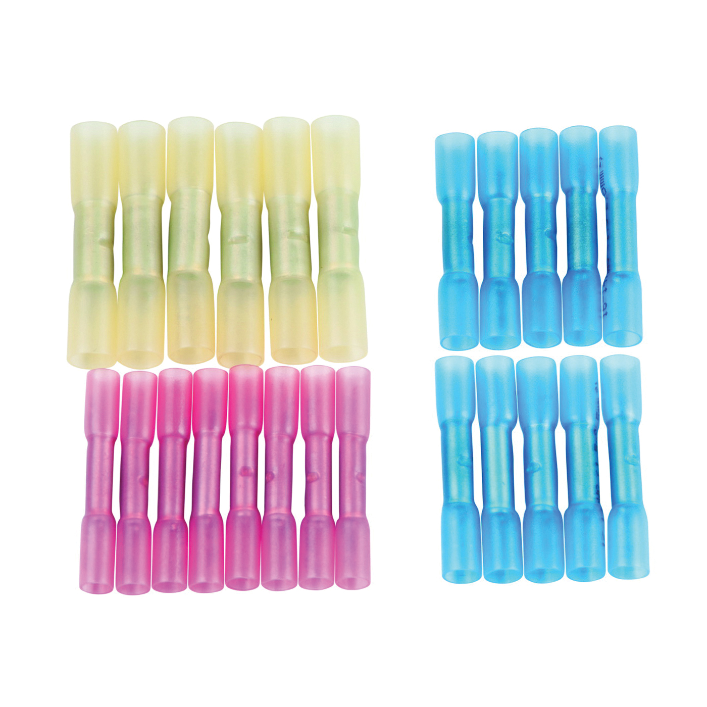 Xtreme GBX-TK Insulated Terminal Kit, 600 V, 22 to 10 AWG Wire, Blue/Red/Yellow