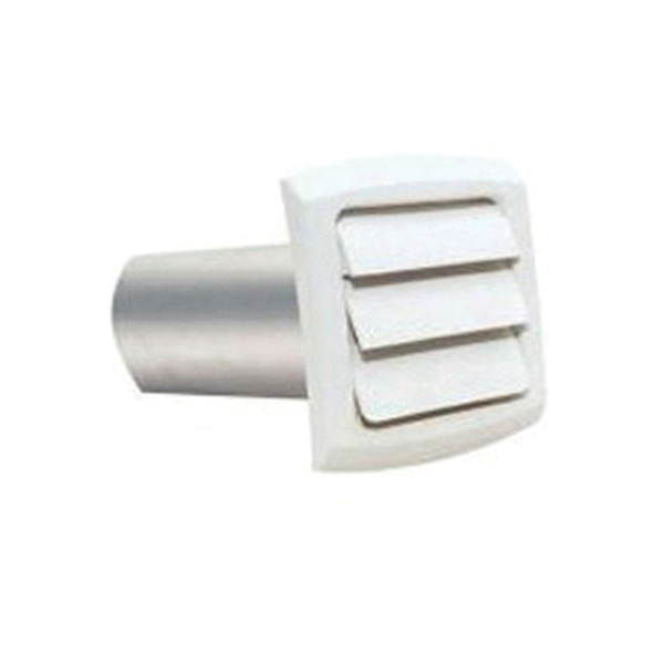 ProVent BLH4WZW Exhaust Hood, 4 in H Hood, Polypropylene Hood, White Hood