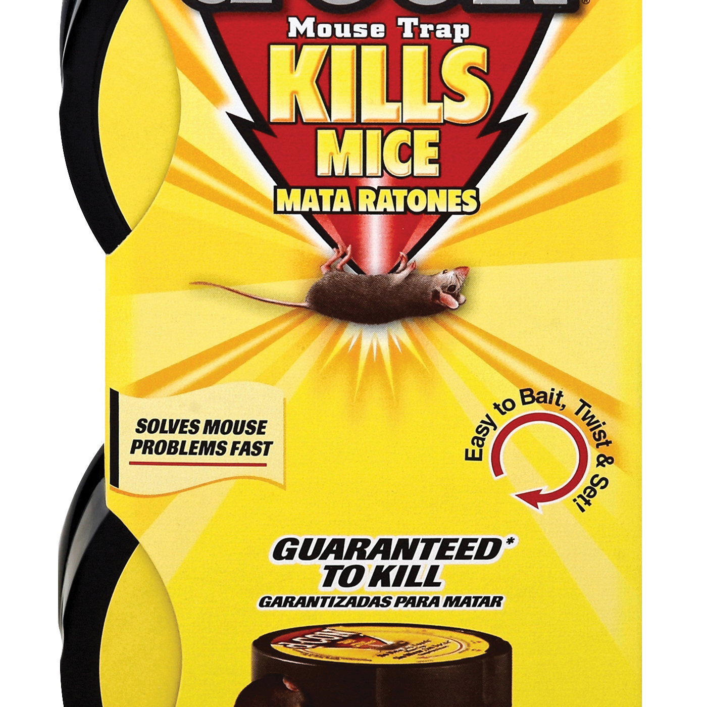 1920082043 No-Touch Mouse Trap, 4 in L, 1-1/2 in W, 8-1/4 in H