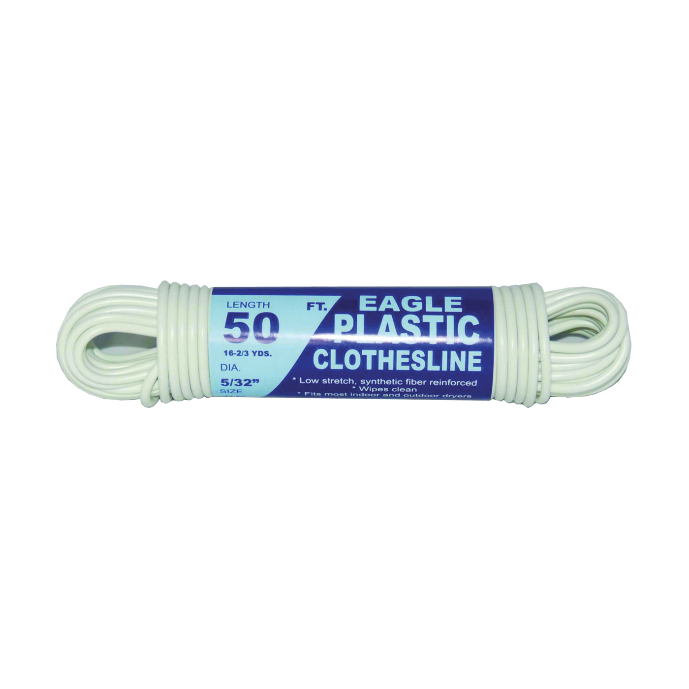 775-050-03 Clothesline, 50 ft L, Plastic