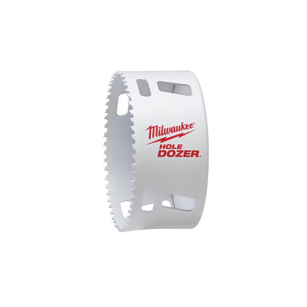 Hole Dozer 49-56-0237 Hole Saw, 4-3/4 in Dia, 2 in D Cutting, 5/8-18 Arbor, 3 TPI, HSS Cutting Edge