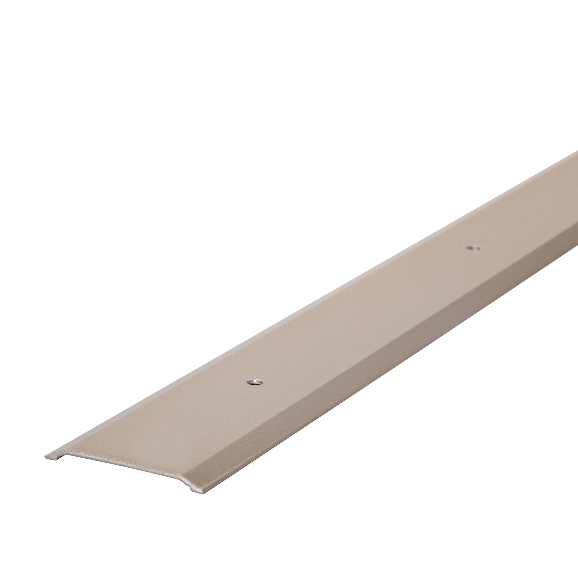 49010 Threshold, 36 in L, 1-3/4 in W, Flat Profile, Aluminum, Satin Nickel