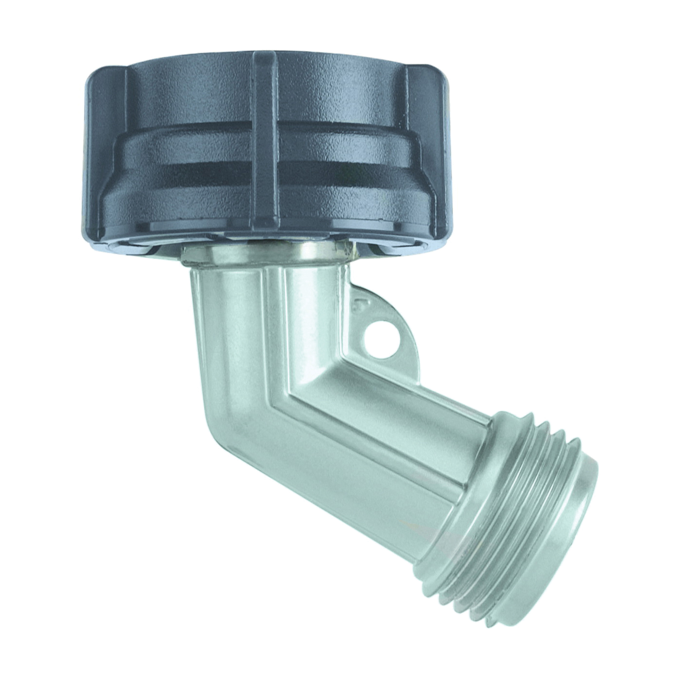 801604-1001 Hose Connector, Die-Cast Zinc, Nickel, For: Garden Hose