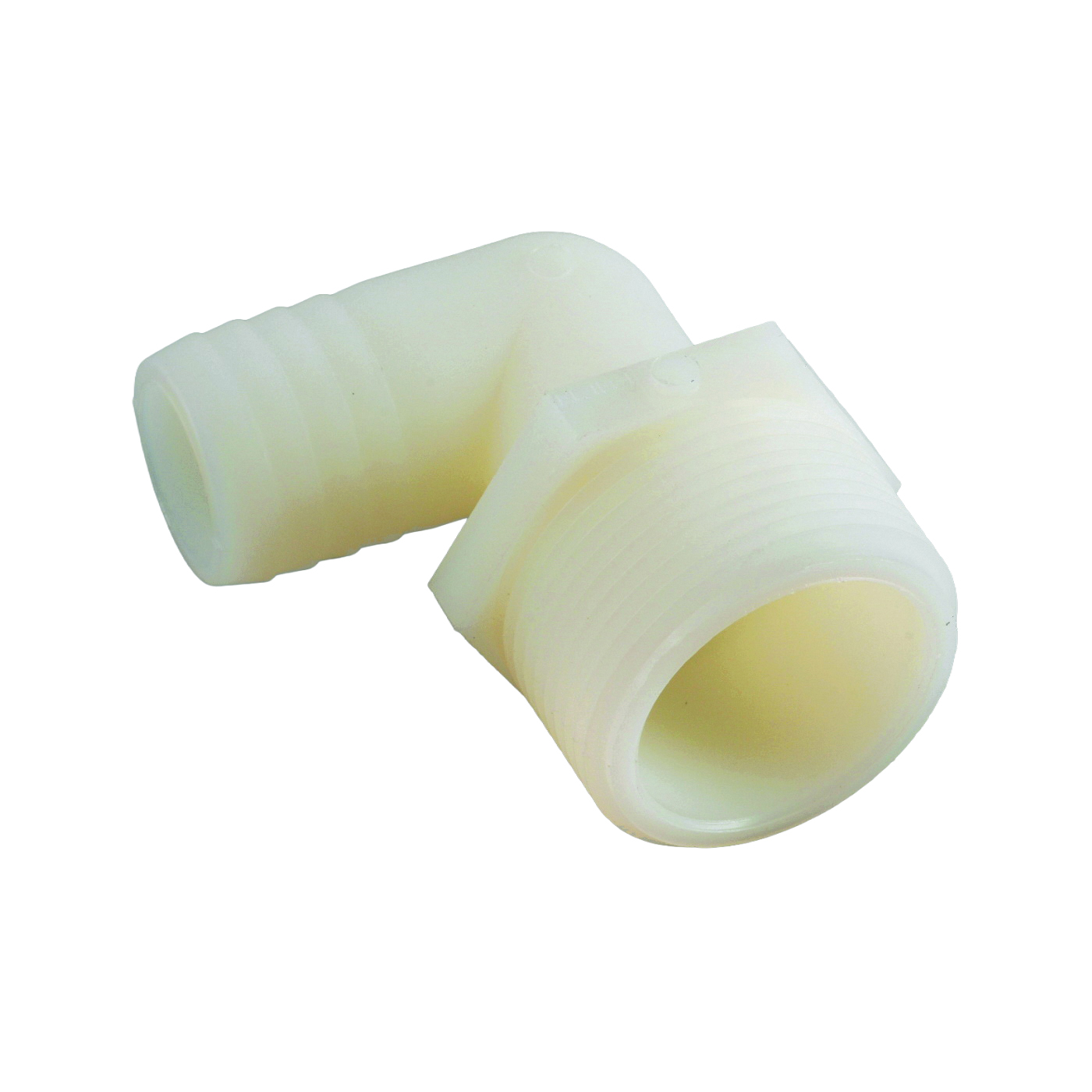 53720-0812 Hose Elbow, 1/2 in, Barb, 3/4 in, MPT, 150 psi Pressure, Nylon