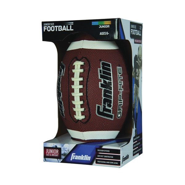 Franklin 5010 Foot Ball, Leather, Brown - 2