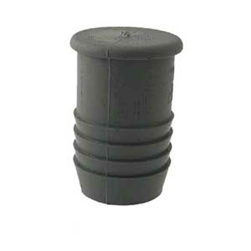 Plumb Eeze UPPP-07 Pipe Plug, 3/4 in, Polyethylene, Gray