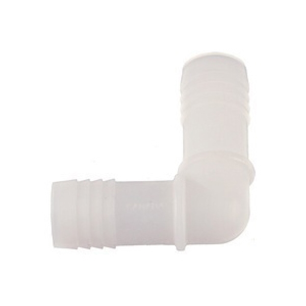 UNE-05 Pipe Elbow, 1/2 in, Insert, 90 deg Angle, Nylon