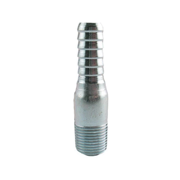 UNLMAS-100 Pipe Adapter, 1 in, Insert, 1 in, MPT, Steel, Zinc