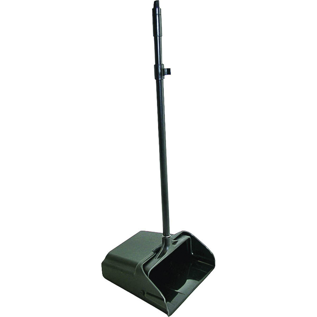 2239 Lobby Dustpan, 41-1/4 in L, 15 in W, Plastic, Black