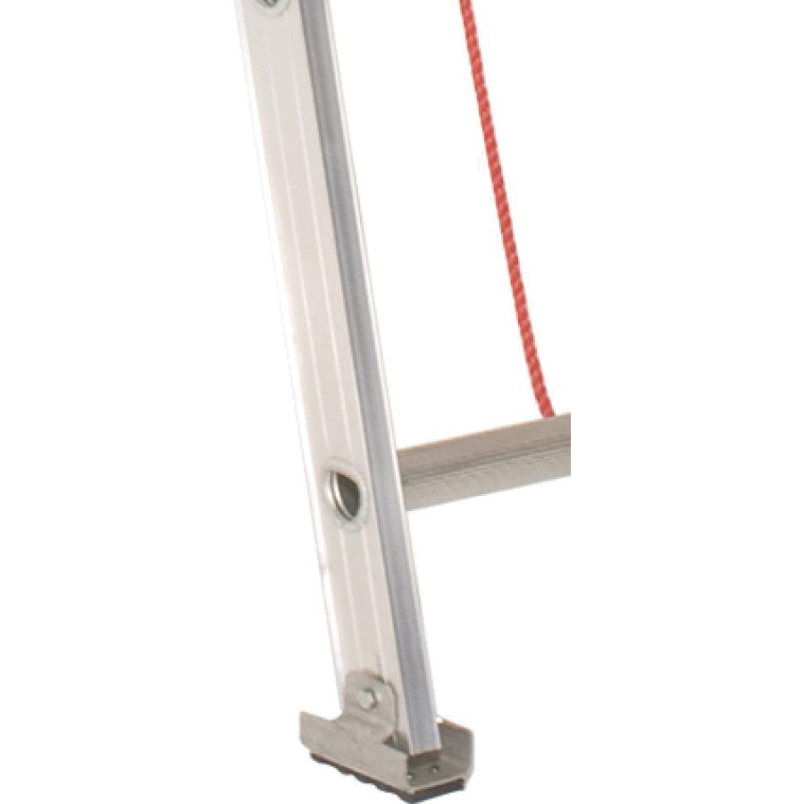 Louisville L-2324-16 Extension Ladder, 193 in H Reach, 200 lb, 16-Step, 1-1/2 in D Step, Aluminum - 3
