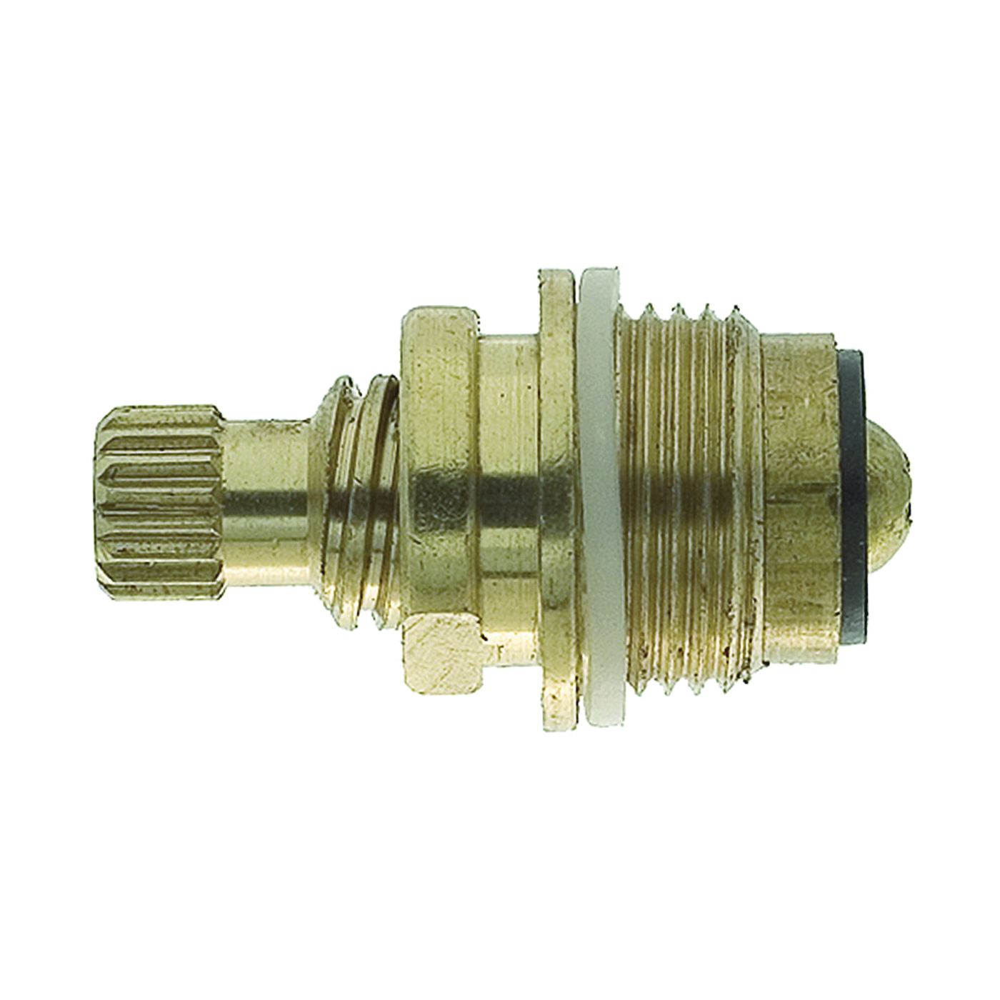 15334E Faucet Stem, Brass, Brass, 1-17/32 in L