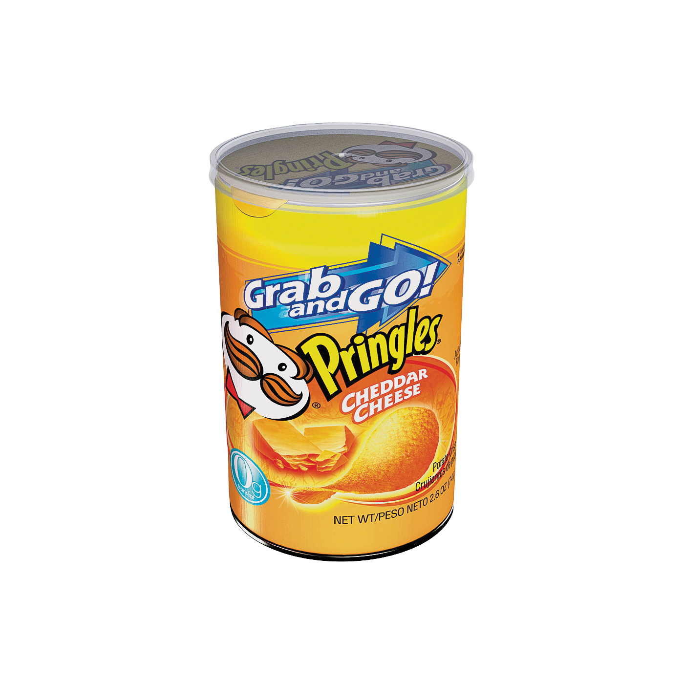 84561 Potato Chips, Cheddar, Cheese, 2.5 oz Can
