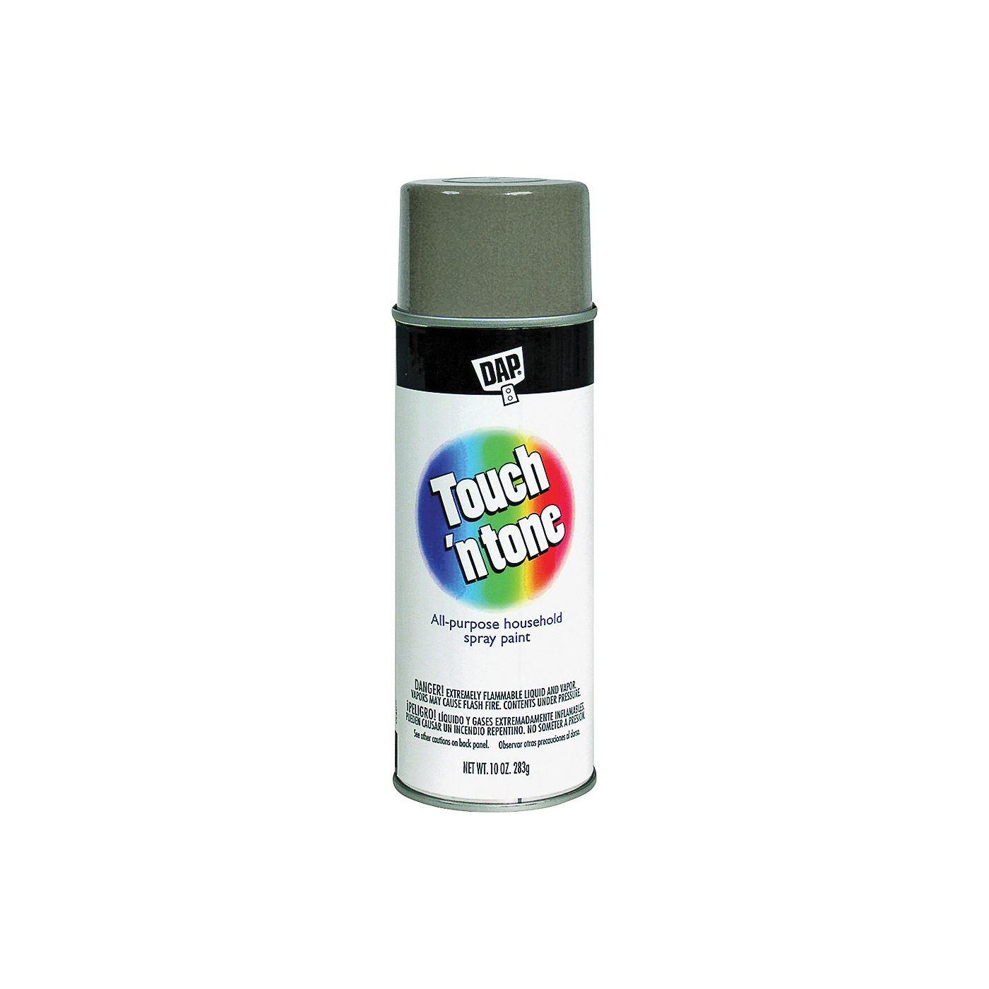 55279830 Spray Paint, Flat, Gray Primer, 10 oz, Can
