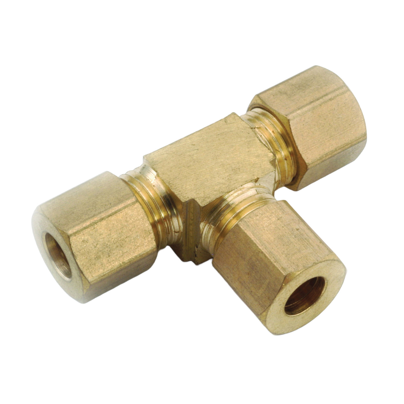 750064-14 Tube Union Tee, 7/8 in, Compression, Brass