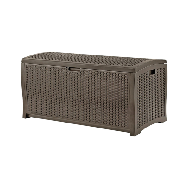 DBW9200 Deck Box, 50 in W, 25-1/2 in D, 25-1/2 in H, Resin