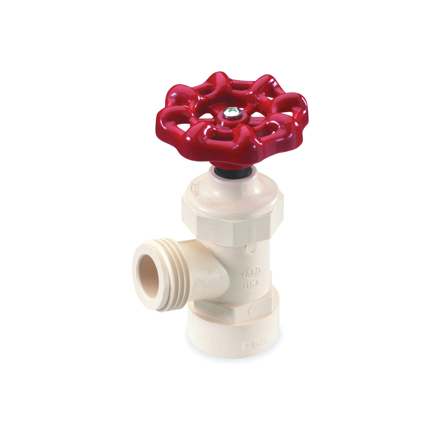 ProLine Series 102-223/BCD-0500 Boiler Drain Valve, 1/2 in Connection, FPT x Hose, 100 psi Pressure, CPVC Body