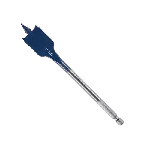 Daredevil DSB1011 Spade Drill Bit, 7/8 in Dia, 6 in OAL, 1-Flute, 1/4 in Dia Shank, Hex Shank