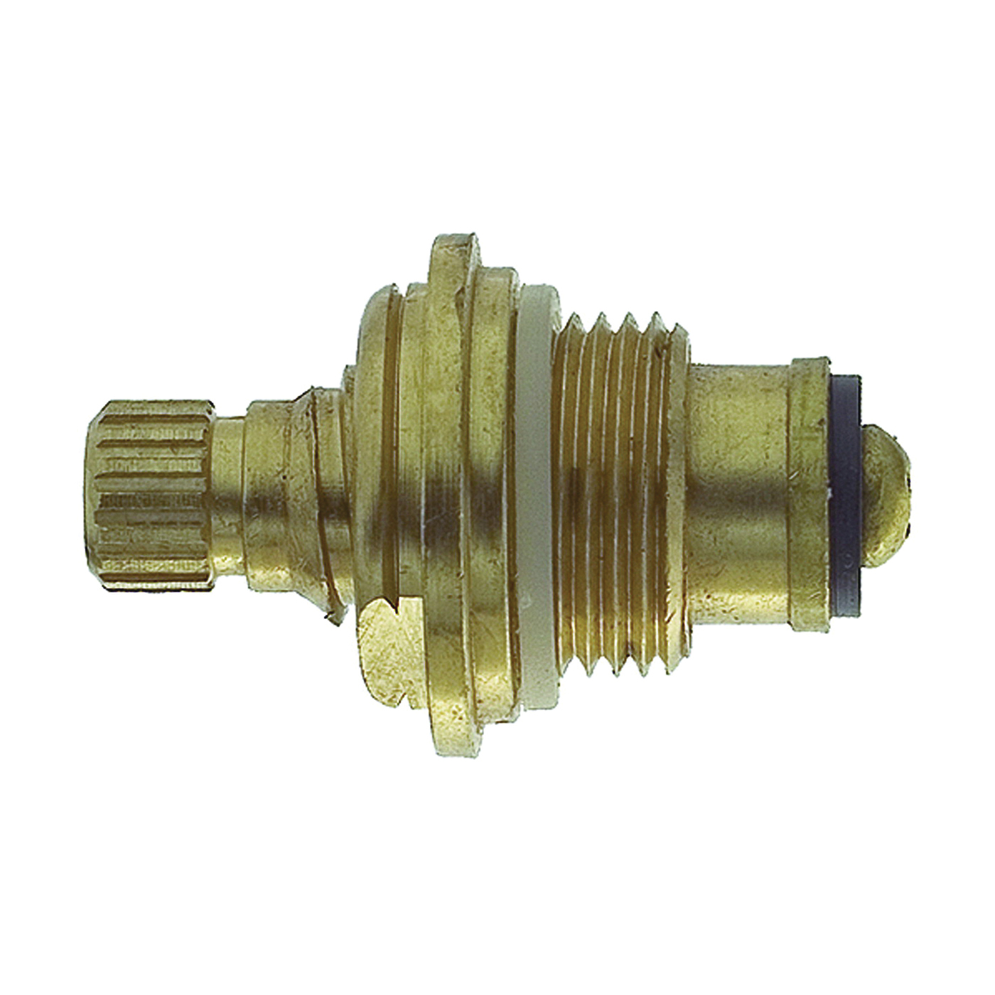 15641E Faucet Stem, Brass, Brass, 1-21/32 in L, For: Streamway 108 Series Two Handle Sink and Lavatory Faucets