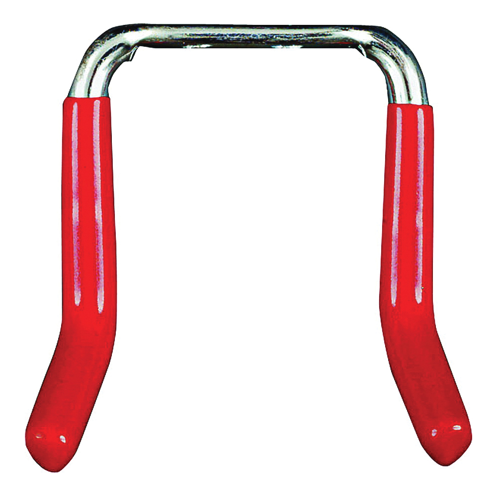 SS21-40 Storage Hook, 2.75 in L, 5 lb, Screw, Steel, Gray