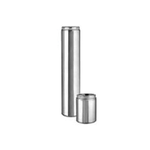 206018U Chimney Pipe, 8 in OD, 18 in L, Stainless Steel