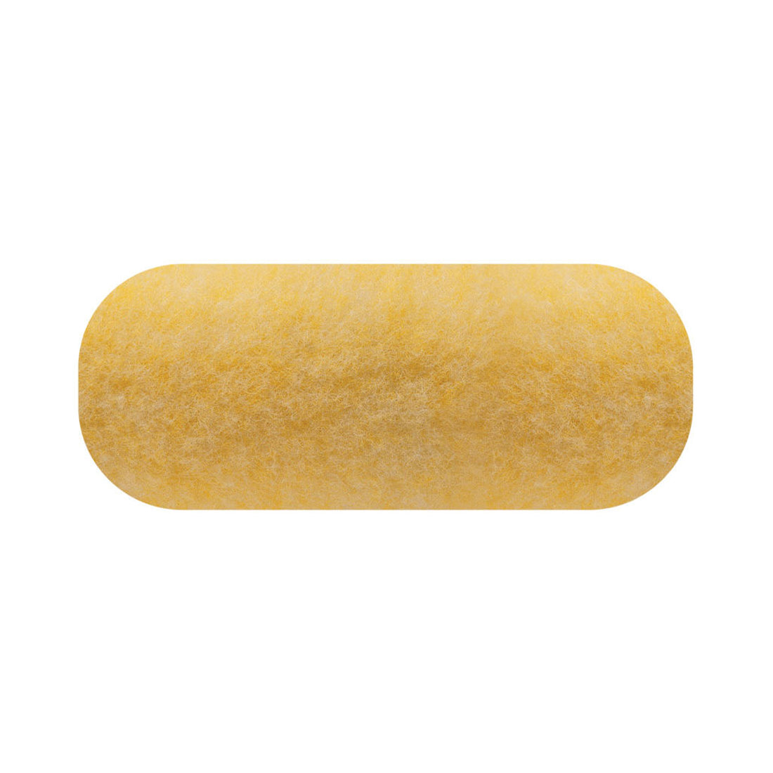 Golden Flo RR664-9 Roller Cover, 1-1/4 in Thick Nap, 9 in L, Fabric Cover, Yellow