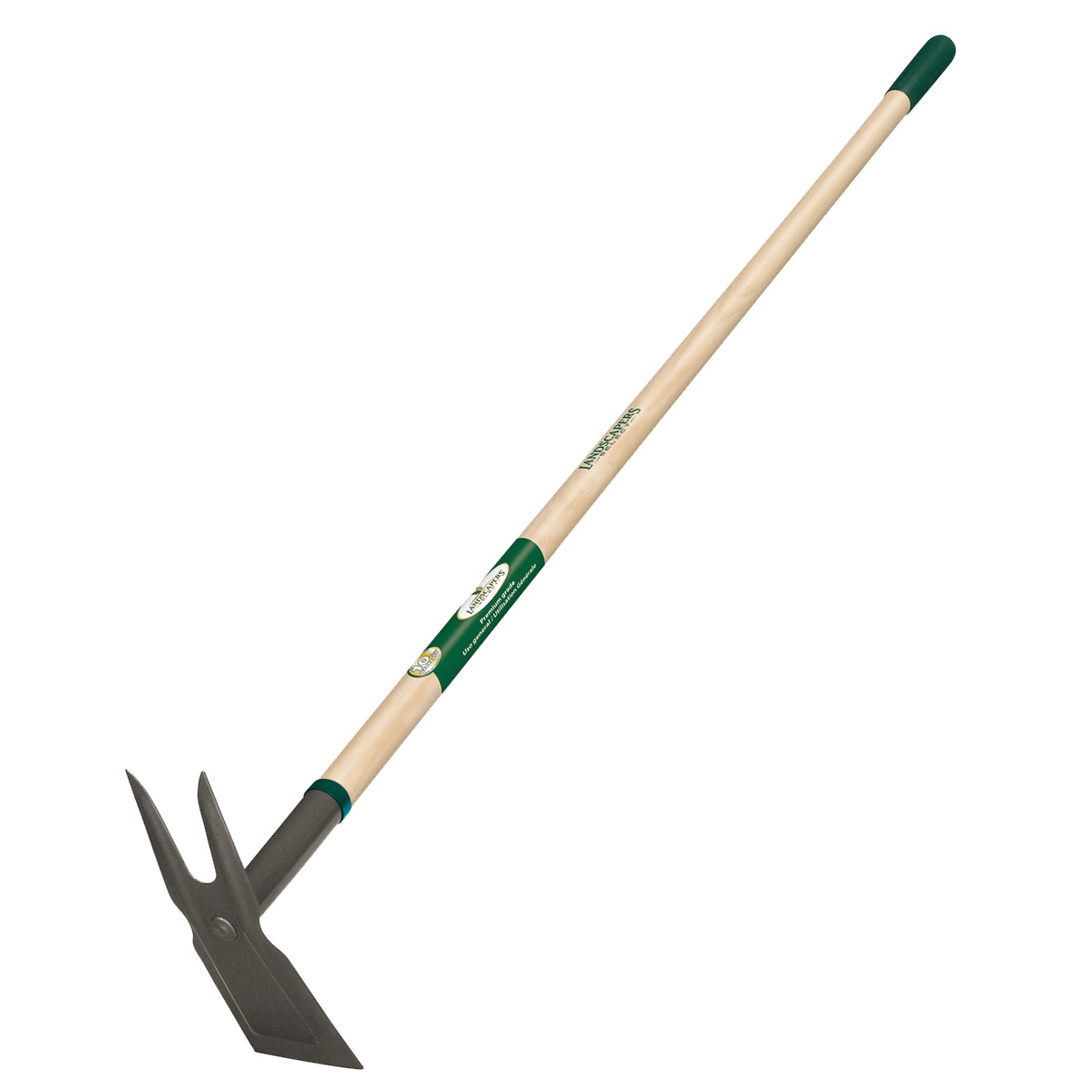 34611 Garden Hoe, 4 in W Blade, Steel Blade, Stamped Blade, Wood Handle, 54-3/4 in OAL