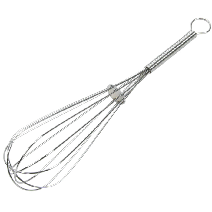 26710 Compact Whisk, 8 in OAL, Stainless Steel, Stainless Steel Handle