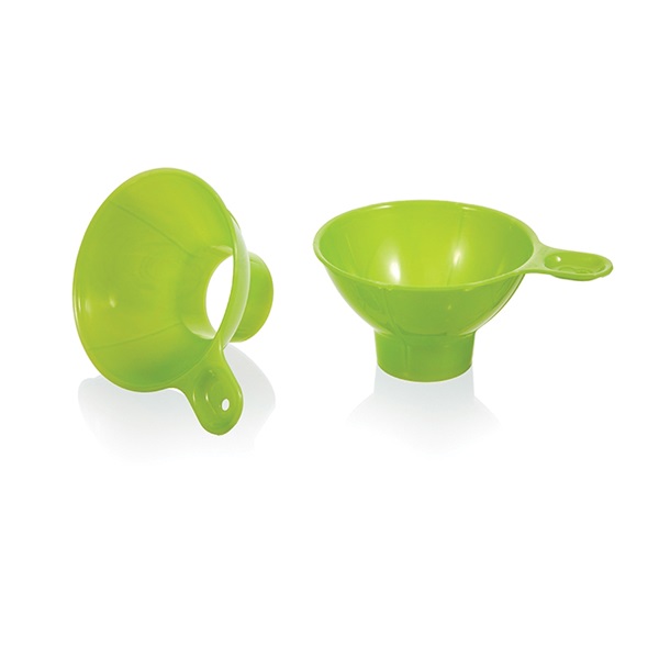 Arrow Plastic 1406 Canning Funnel, Plastic, Lime Green, 7-1/2 in L - 3