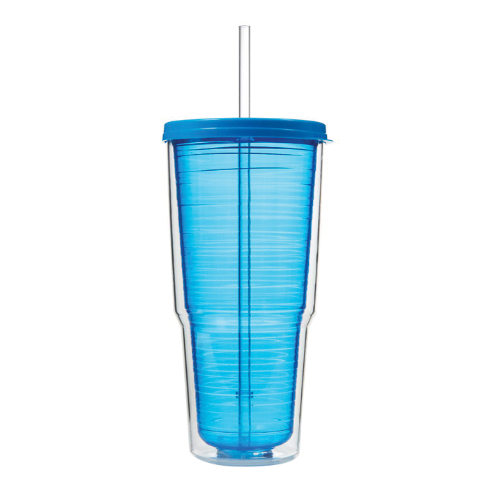 Arrow Plastic 00015 Travel Tumbler, 24 oz Capacity, Plastic, Insulated