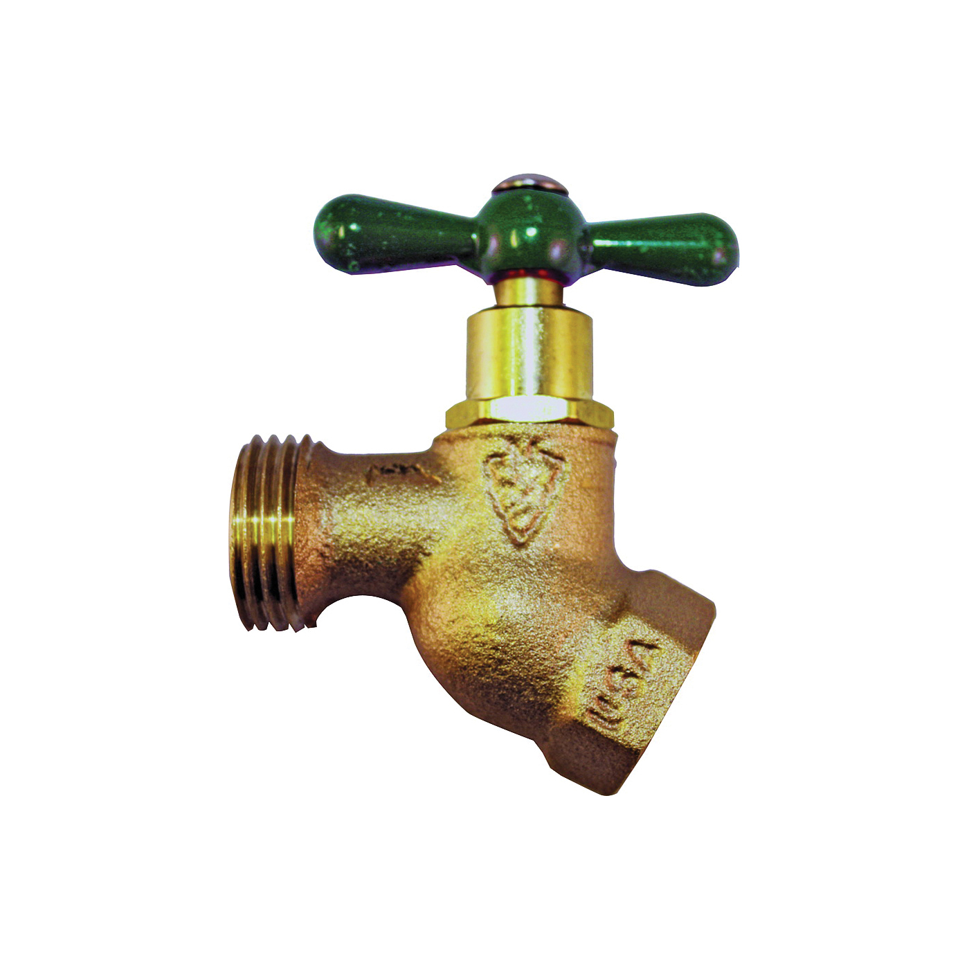 Arrowhead Brass 253BCLD Heavy-Duty Hose Connect, 1/2 in Connection, FIP, 8 to 9 gpm, 125 psi Pressure, Brass Body, Rough - 2