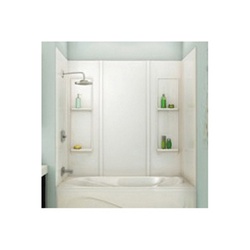 Maax Elan Series 101343-000-001 Bathtub Wall Kit, 31-3/4 in L, 60-1/2 in W, 59 in H, Acrylic, Glue Up Installation - 2