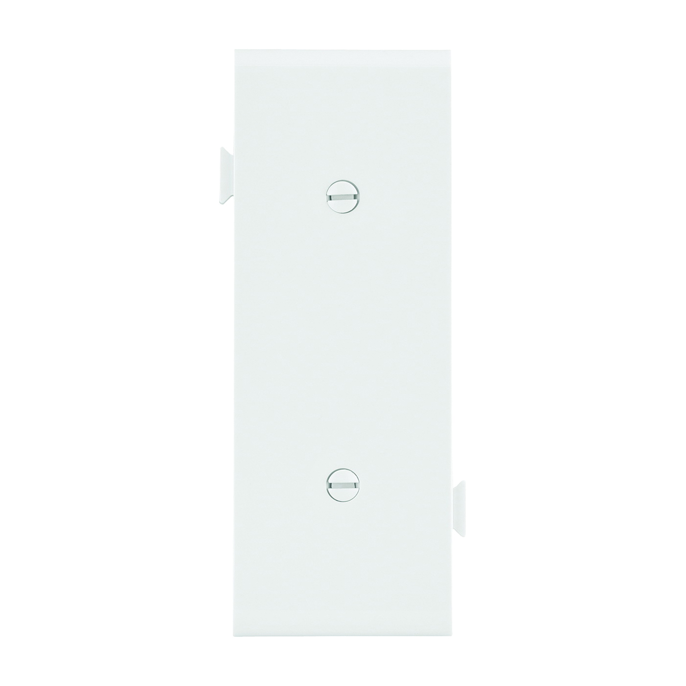 Cooper Wiring STC14W Blank Wallplate, 1.9 in L, 4.84 in W, 0.23 in Thick, 1 -Gang, Polycarbonate, White, High-Gloss