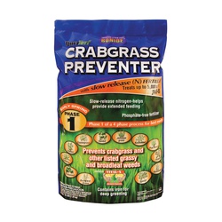 60412 Crabgrass Preventer Fertilizer, 16 lb, Solid, 24-0-8 N-P-K Ratio