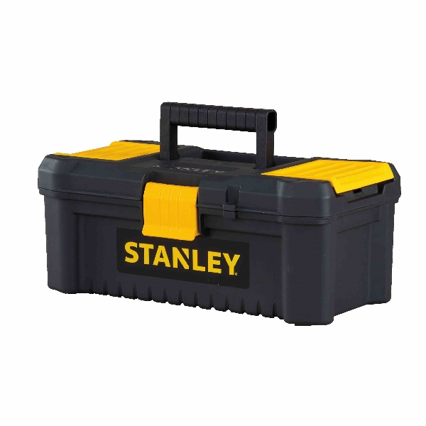 Essential Series STST13331 Tool Box, 213.6 cu-in, Polypropylene, Black/Yellow