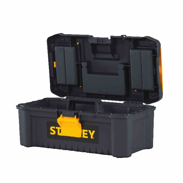 STANLEY Essential STST13331 Tool Box, 213.6 cu-in, Polypropylene, Black/Yellow - 2