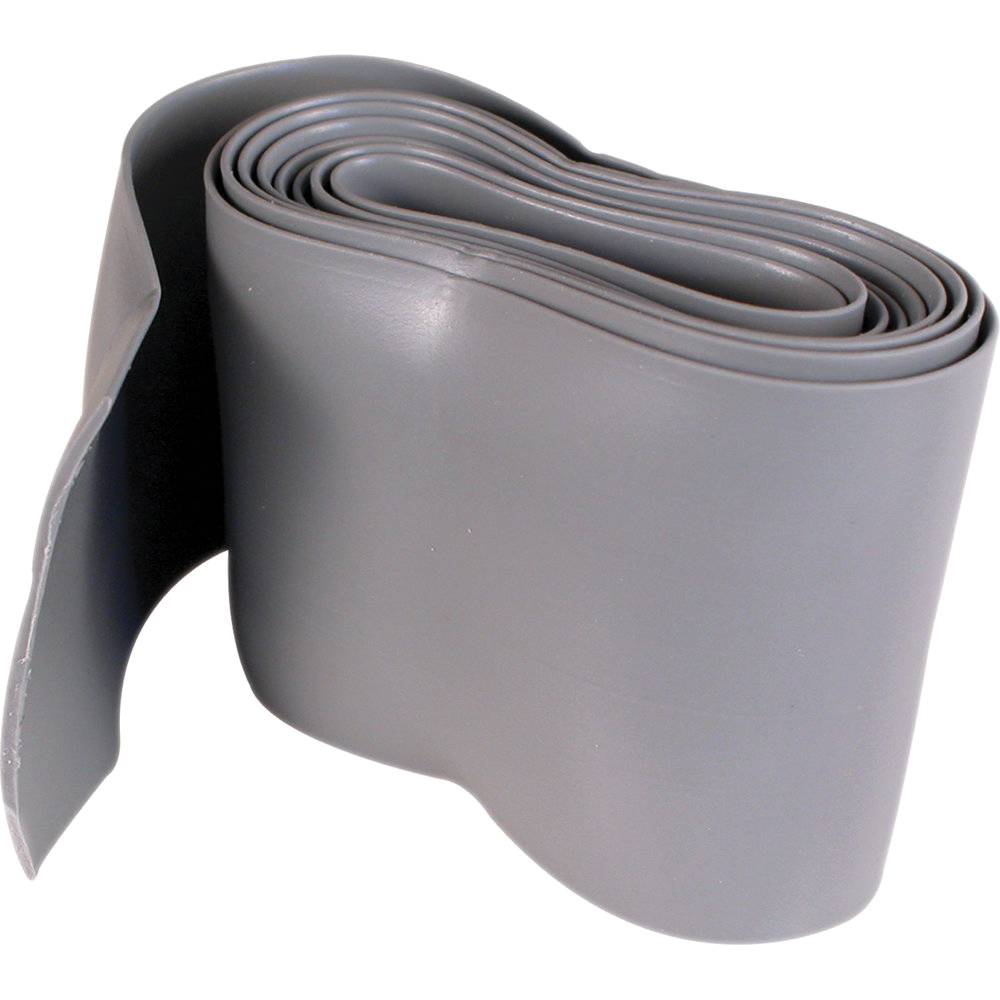 M 6022 Bottom Sweep, 1-1/2 in W, 1/16 in H, Gray, For: Most Older Style Drip Rail Systems, Shower Doors