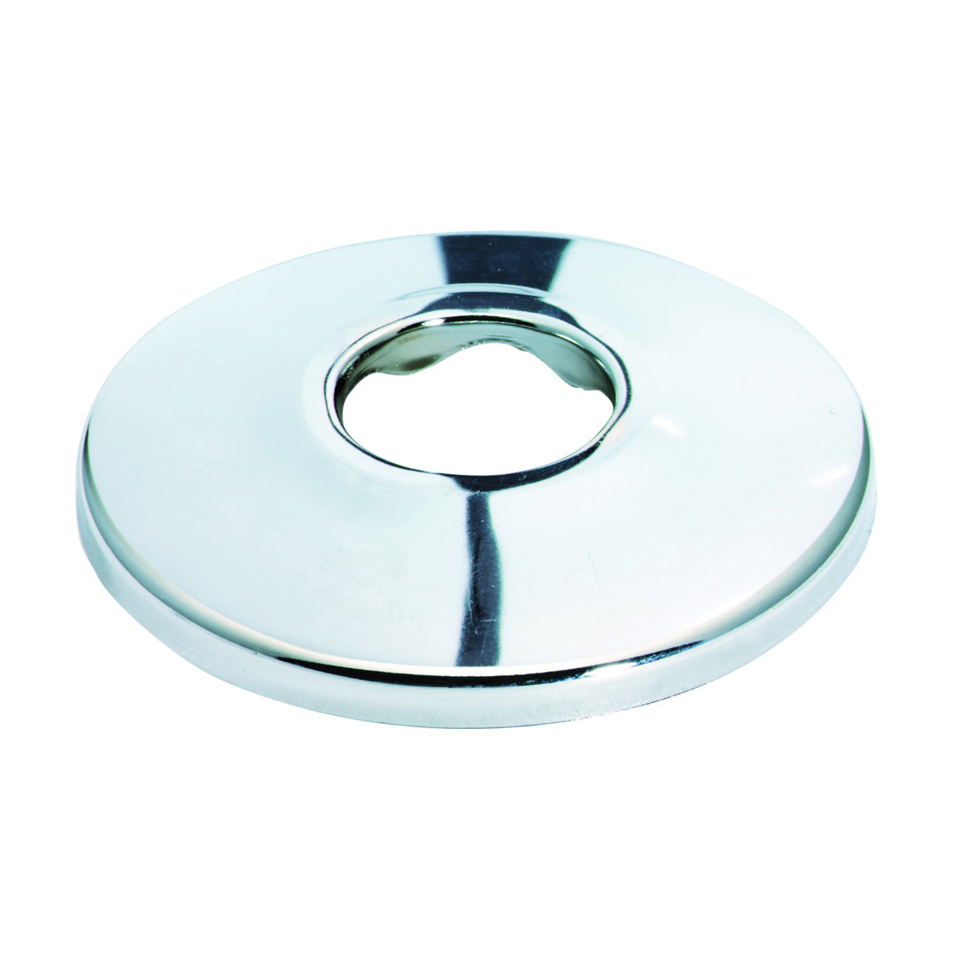 PP91PC Bath Flange, 2-1/2 in OD, For: 1/2 in IPS Pipes, Brass, Chrome