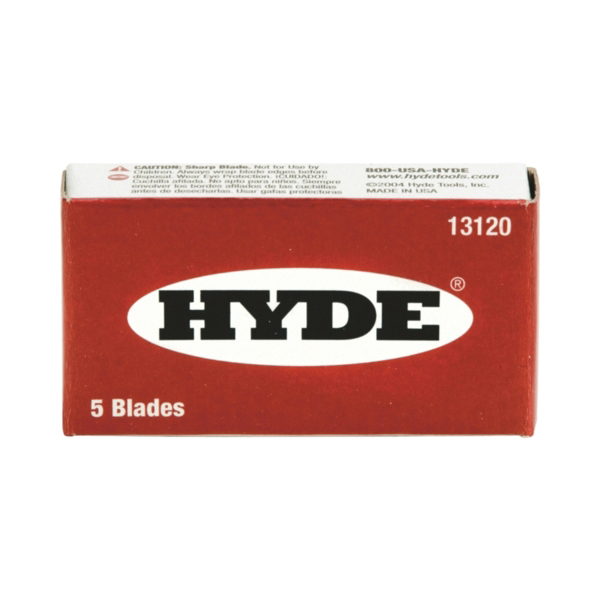13120 Blade, Razor Blade, 3/4 in W Blade, Steel Blade