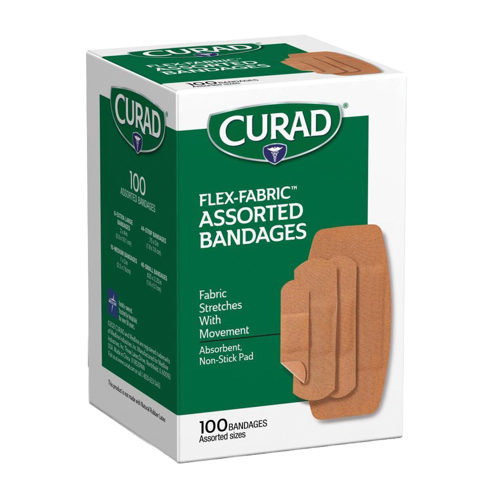 CUR0700RB Adhesive Bandage, Fabric Bandage