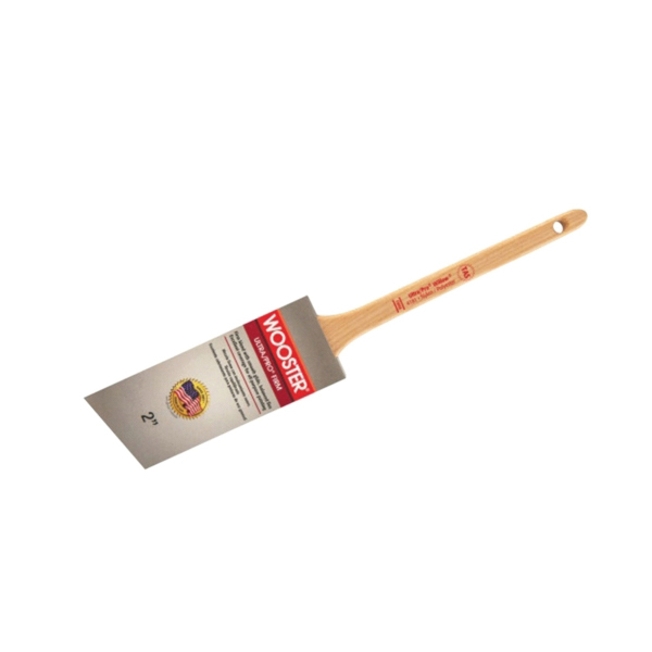Ultra/Pro 4181-2 Paint Brush, 2 in W, Firm Brush, 2-7/16 in L Bristle, Nylon/Polyester Bristle