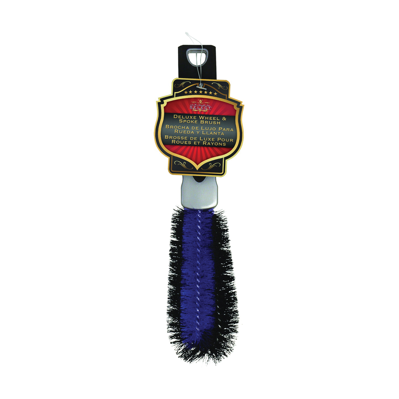 SELECT 25-693 Wheel and Spoke Brush, 2.87 in L Trim, 11-1/2 in OAL, Polypropylene Trim