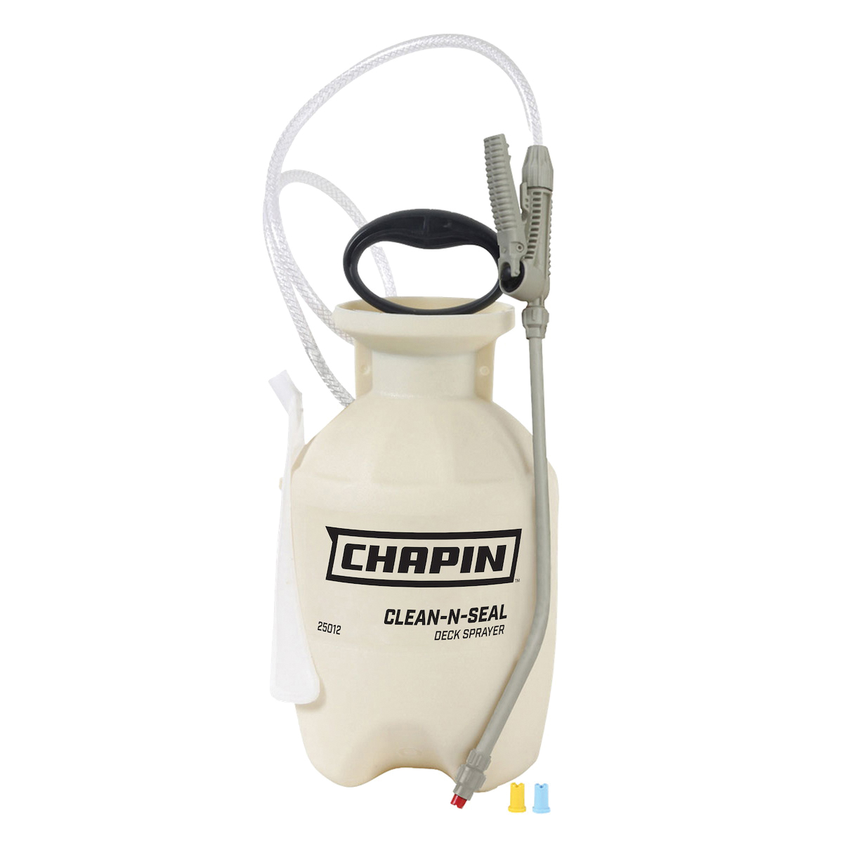 25012 Handheld Sprayer, 1 gal Tank, Poly Tank, 34 in L Hose