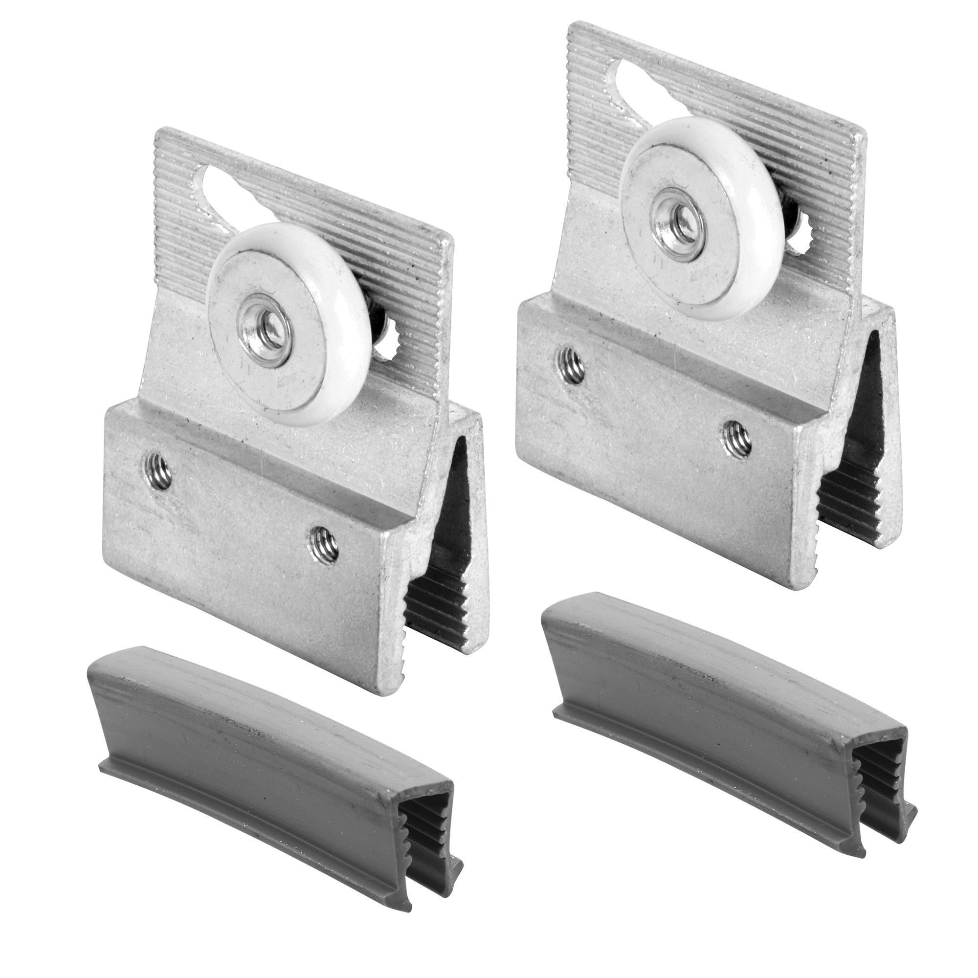 Prime-Line M 6145 Top Bracket Roller Assembly, Aluminum, For: Frameless Shower Doors - 2